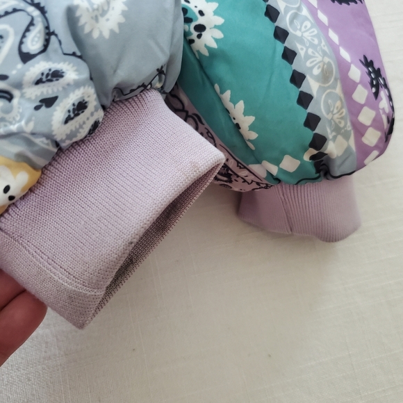 Zara Kids Multicolor Patchwork Puffer Jacket - Picture 10 of 10